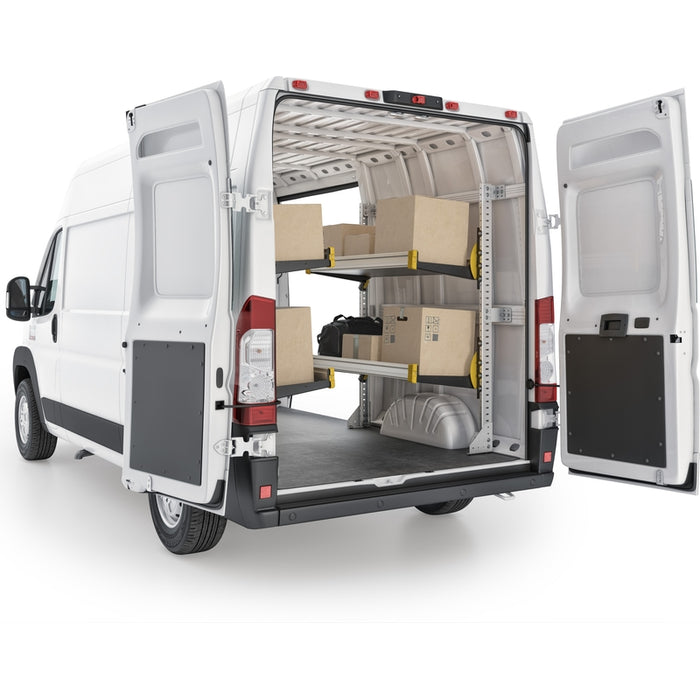Ranger Design Delivery Van Shelving Package for RAM ProMaster - 118" and 136" Wheelbase Model RPS-19