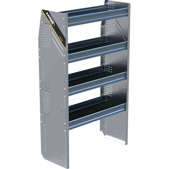 Ranger Design N5 4 Tray Aluminum Van Shelving for High Roof Vans 16"x36"x62" Model N5-RA36-4