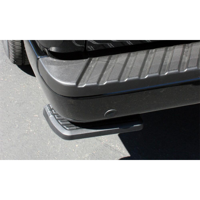 AMP Research Bedstep Flip Down Bumper Bed Step Model 75328-01A