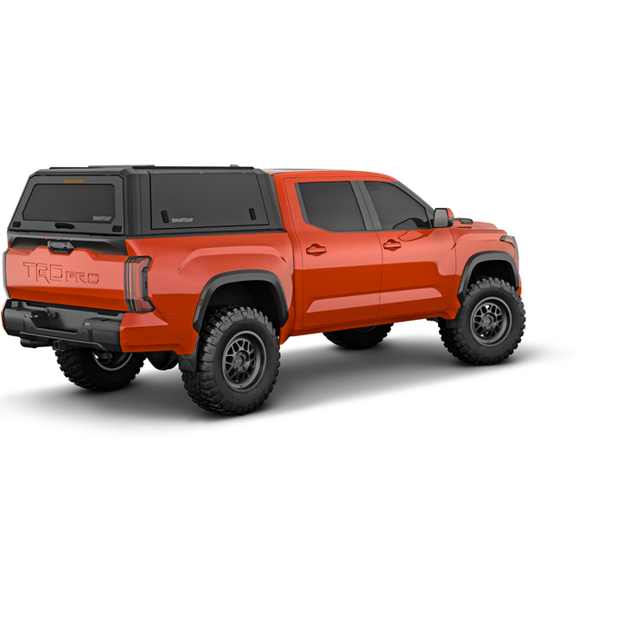 SmartCap Matte Black Truck Bed Cap EVOa Adventure Series w/ Vertical Locks Model EA1310-MB