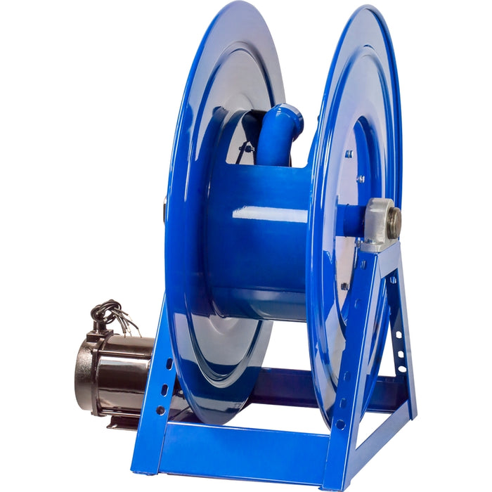 Coxreels 1195 Series 115V AC 1/2HP Motorized Hose Reel 2 in. x 115 ft. No Hose 1000 PSI Model 1195-2032-EAV3