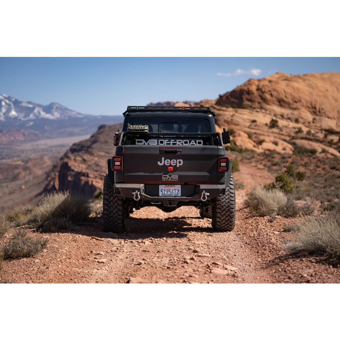 DV8 Offroad 2018-2026 Jeep Gladiator JT ,Wrangler JL 2-Doors Roof Rack Model RRJL-02