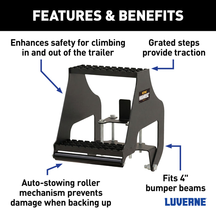 Luverne HighRise Folding Entry Step Model 409924-409926L
