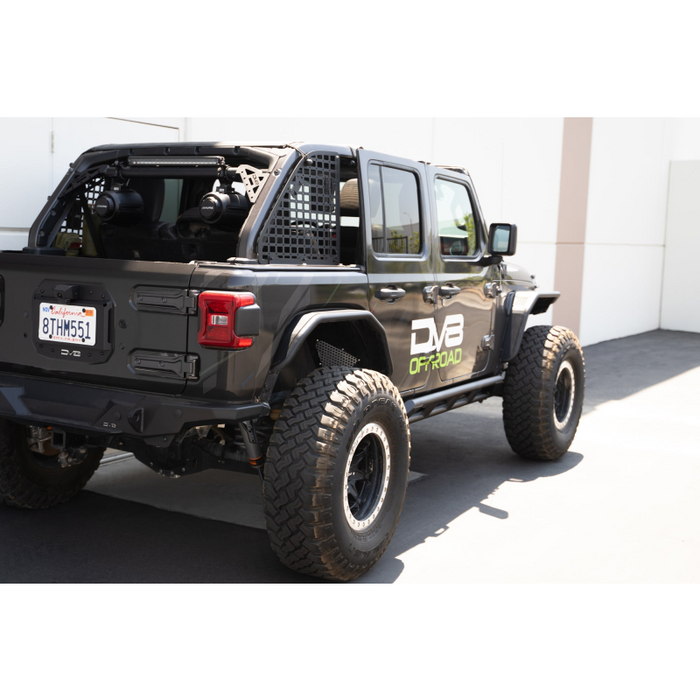 DV8 Offroad 4-Door FS-15 Series Rock Sliders Model SRJL-07