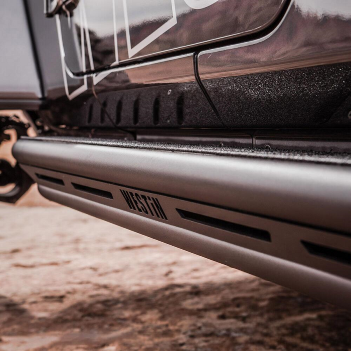 Westin Triple Tube Rock Rail Running Boards Textured Black Finish Model 42-6025