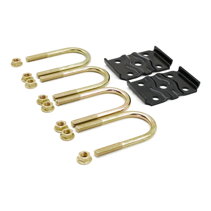 CURT 297427 Trailer Axle U-Bolt Mounting Kit, 3,500-lb. Axles, 2-3/8" Axle Tube, 1/2"-20 Thread Size, 5-1/8" Length Model 297427