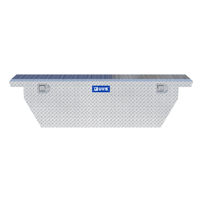 UWS 69" Deep Angled Truck Tool  Box - Low Profile Model TBSD-69-A-LP
