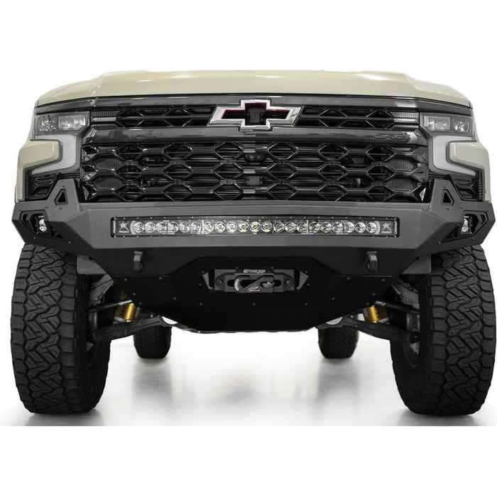 Addictive Desert Designs Chevy Silverado 1500 ZR2 Stealth Fighter Front Bumper Model F120083030103