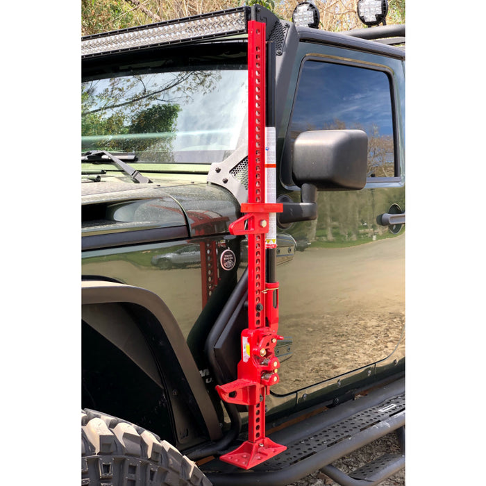 Go Rhino Exterior Hi-Lift Jack Mount for Jeep Wrangler JK, JKU Model 701003T
