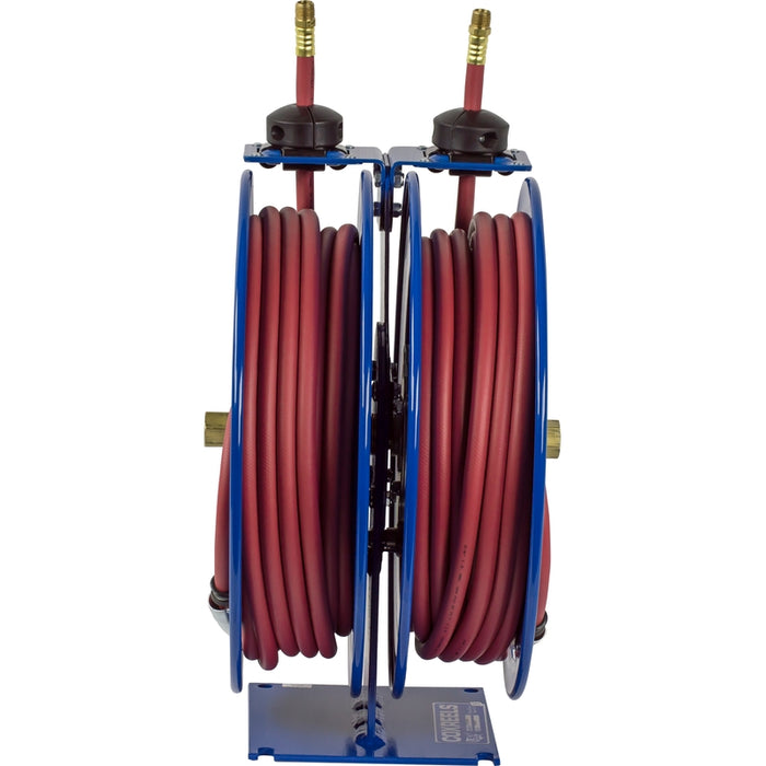 Coxreels C Series Dual Purpose Spring Driven Hose Reel 3/8 in. x 35 ft. - Hose Included 300 PSI Model C-LP-335-335