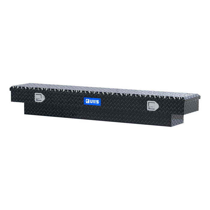 UWS 69" Slim-Line Crossover Truck Tool Box Model TBS-69-SL-BLK