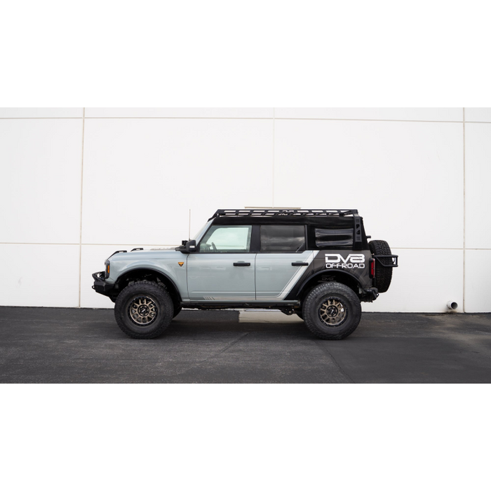 DV8 Offroad 2021-2026 Ford Bronco 4-Door Pinch Weld Covers Model SRBR-03