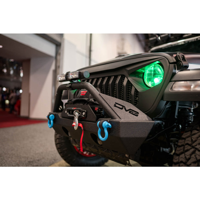 DV8 Offroad 2018-2025 Jeep Gladiator JT Replacement Grille Black Model GRJL-01