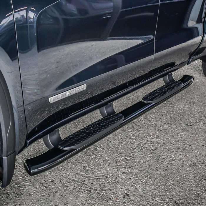 Westin PRO TRAXX 5 Oval Step Nerf Bars Black Steel Model 21-54125