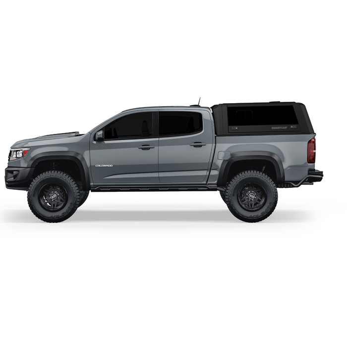 SmartCap Matte Black Truck Bed Cap EVO Sport Series w/ Horizontal Locks Model EV0106-MB
