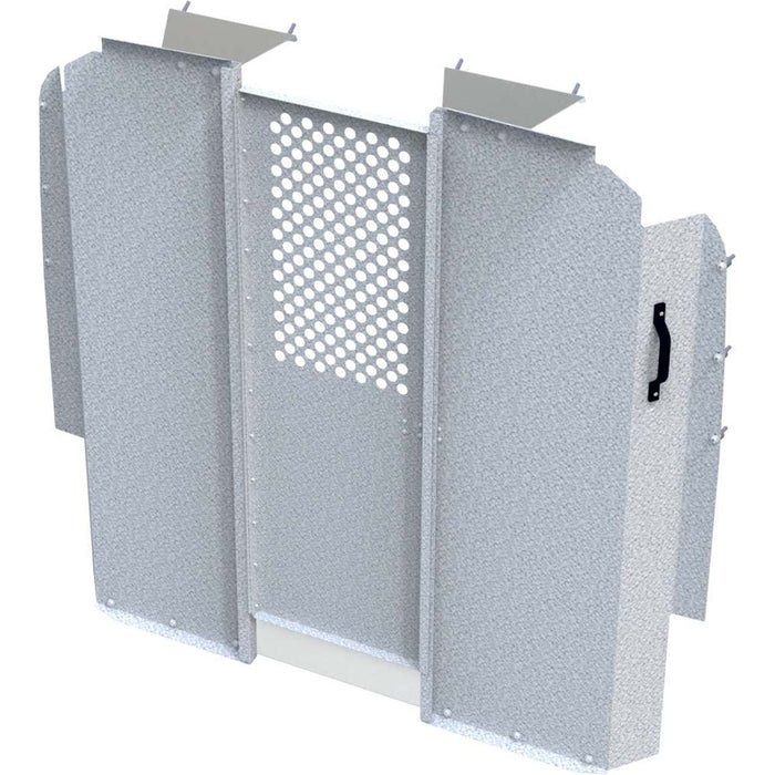 Ranger Design Steel Straight Door Partition for Ram ProMaster Standard & High Roof - Swing Door w/ Perforated Window Model C30-X