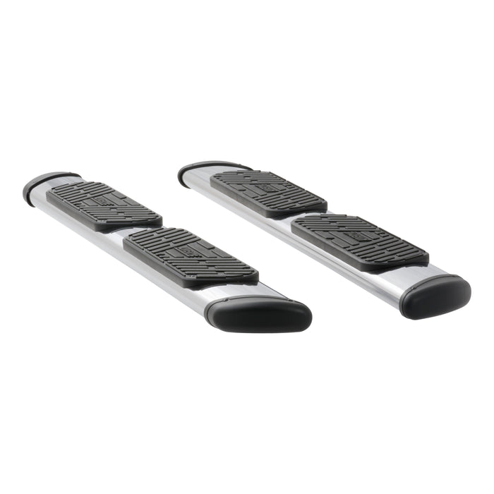 Luverne Regal 7 Polished Stainless 78" Oval Steps Select Silverado Sierra Ext. Cab Model 477078-401445