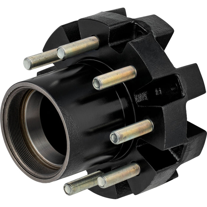CURT Threaded Trailer Idler Hub Assembly - 12,000-lb. 8 on 6-1/2", 16-17-1/2" Wheel Size, 5/8" Studs Model 2024029112
