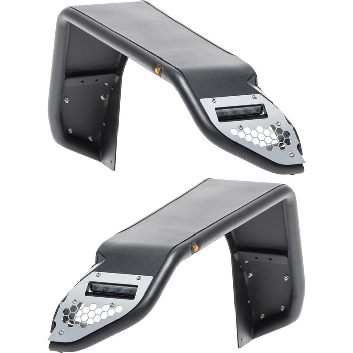 Smittybilt Apollo Front Fender Pair - Textured Black (18+ JL/JT) Model 77835