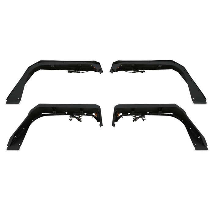 Body Armor 4X4 Fender Flares, Front, Wrangler-Gladiator Model JL-6102
