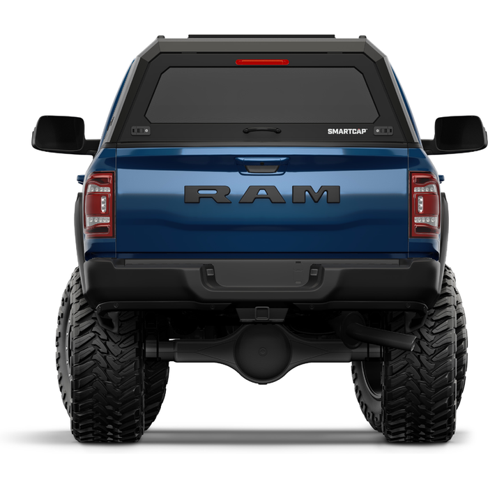 SmartCap Matte Black Truck Bed Cap EVOa Adventure Series w/ Horizontal Locks Model EA1008-MB