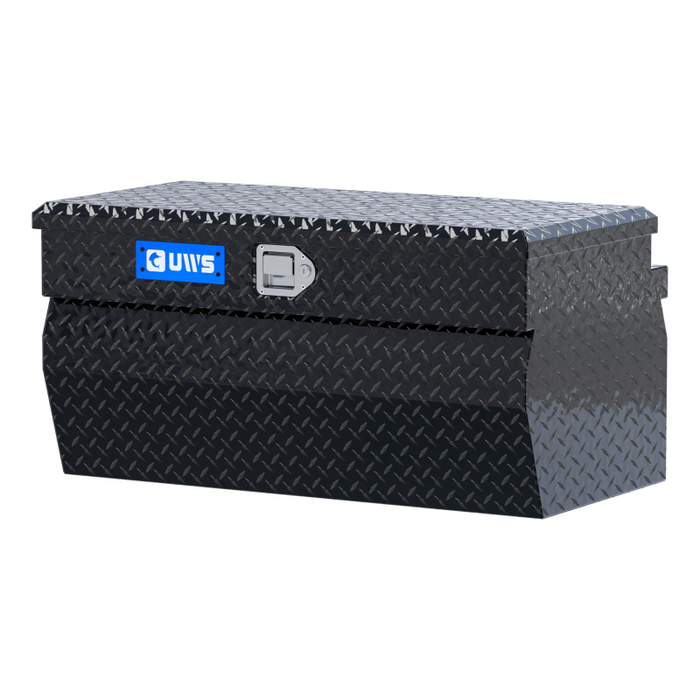 UWS Gloss Black Aluminum 36" Wedge Utility Chest Box Model TBC-36-W-BLK