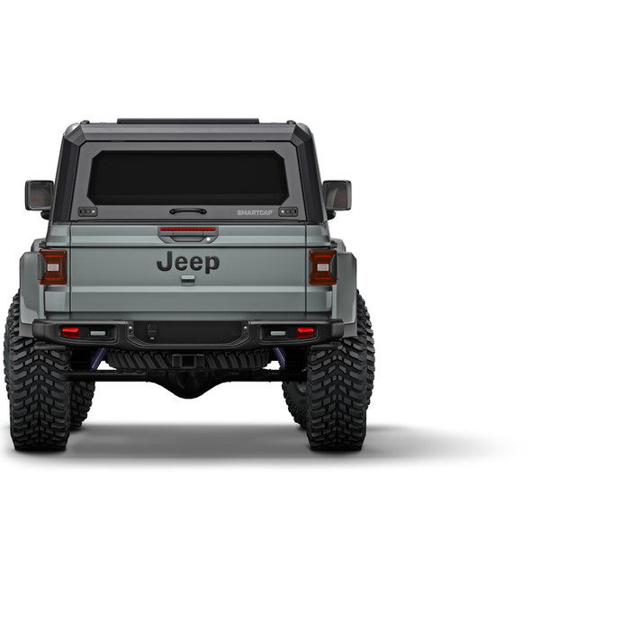 SmartCap Matte Black Truck Bed Cap EVOa Adventure Series w/ Horizontal Locks Model EA0601-MB