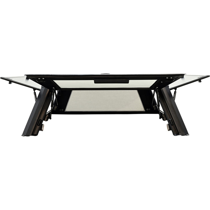 Westin EXP Truck Cap with Solid Front Glass Matte Black Model 16-15505