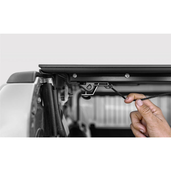 Access LOMAX™ Stance™ Hard Tri-Fold Cover Black Urethane Finish Split Rail Model G3030069