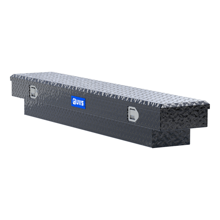 UWS 72" Slim-Line Crossover Truck Tool Box Model TBS-72-SL-BLK