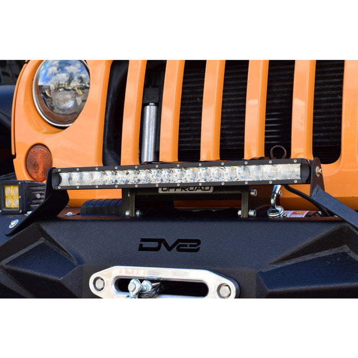 DV8 Offroad 50-Inch Single Row Led Light Bar With Chrome Face Model BS50E250W5W