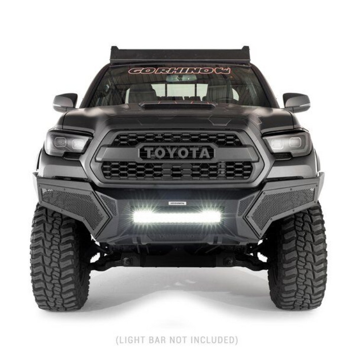 Go Rhino Element Front Bumper with Power Actuated Hide-Away Light Bar Mount Model 343891T