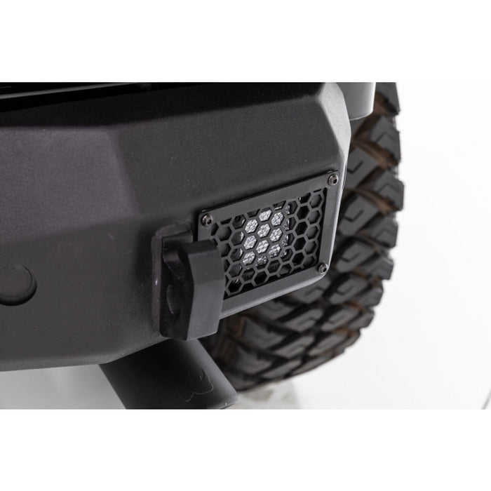 Go Rhino Rockline Rear Stubby Bumper for Jeep Wrangler JL Model 371100T