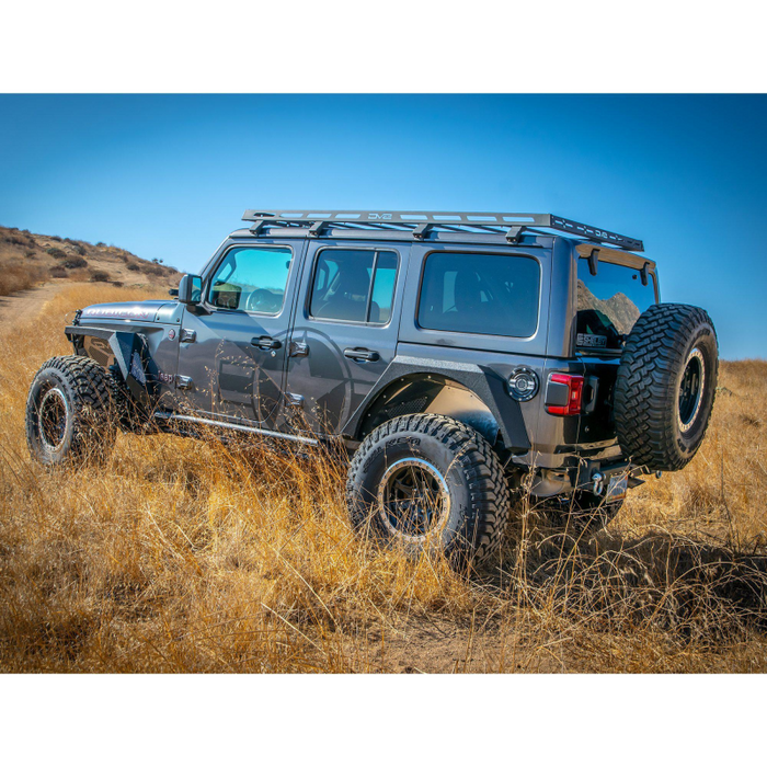 DV8 Offroad 2018-2026 Jeep Wrangler 4-Door Roof Rack Model RRJL-01