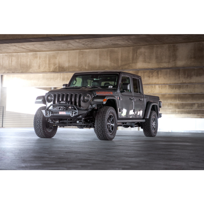 DV8 Offroad 2007-2026 Jeep GladiatorJT Wrangler JK JKU JL JLU Fs-1 Series Stubby Front Bumper Model FBJL-11