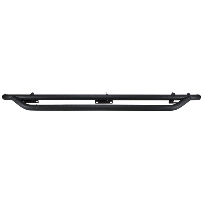 TrailFX Rocker Panel Guards Flat Textured Black Steel Model J053T