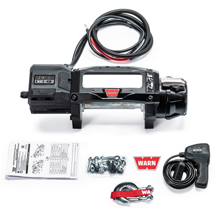 Warn Zeon XC 12 Pull Capacity 12000 Pounds Without Rope Model 110312