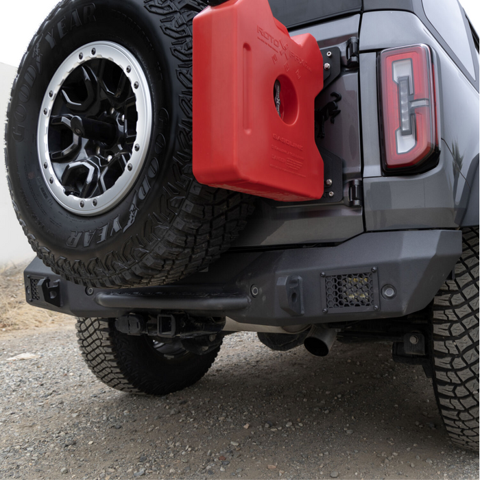 Go Rhino Rockline Rear Full Width Bumper for Ford Bronco Model 371400T