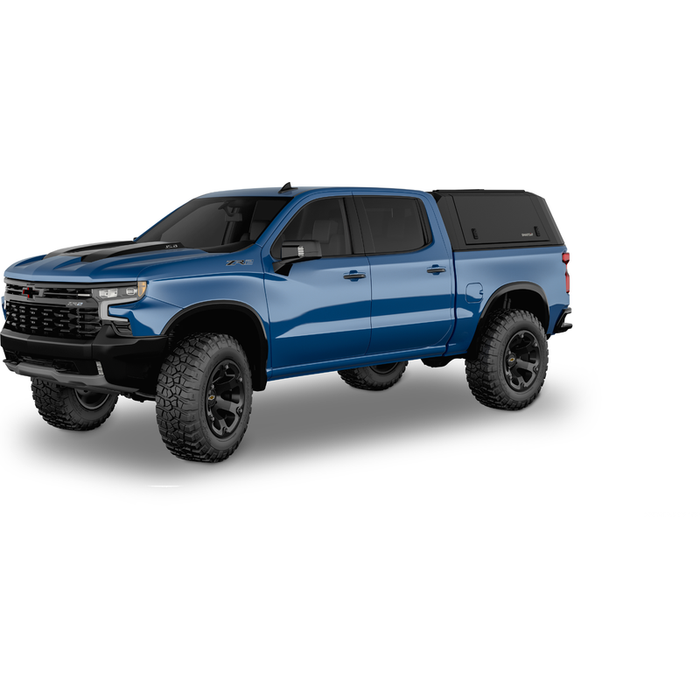 SmartCap Matte Black Truck Bed Cap EVOd Defender Series w/ Vertical Locks Model ED0108-MB