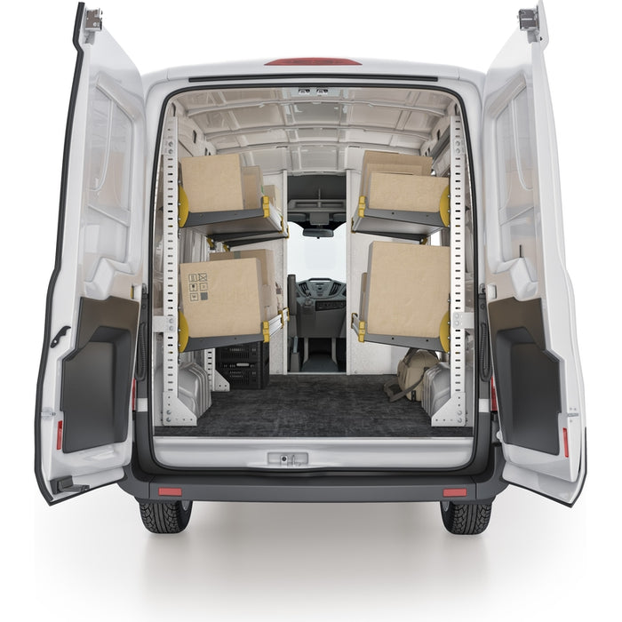 Ranger Design Delivery Van Shelving Package for Ford Transit Mid Roof 148" Wheelbase Model FTM-19