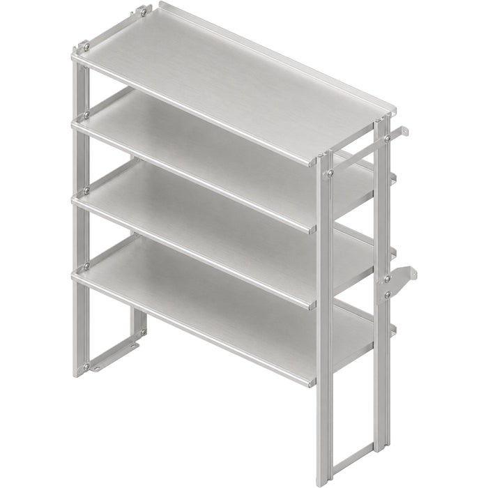 Hackney Base Shelving Module with Standard Top and 3 Shelves - 23D x 54W x 60.5H Model 2354SB