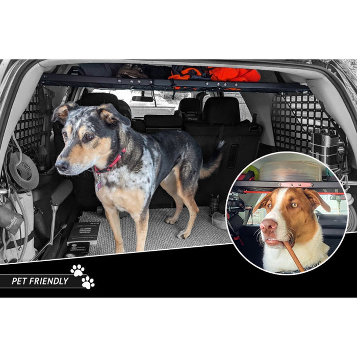 Rago Fabrication 2010-2022 5th Gen Toyota 4Runner Molle Storage Panel Shelf Model R1019T4RURCS