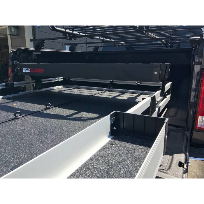 Bedslide BedBin Black Upper Tray 48 Inch Model BSA-UK48B