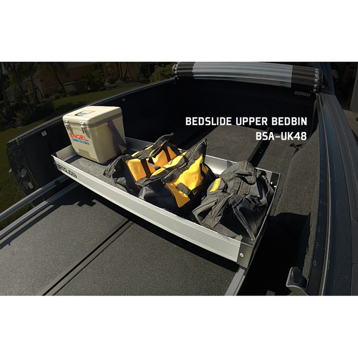 Bedslide BedBin Sliver Upper Tray 48 inch Model BSA-UK48