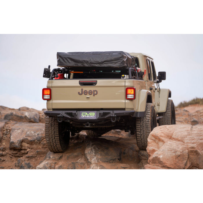 DV8 Offroad 2020-2025 Jeep Gladiator Spec Series Rear Bumper Model RBGL-09