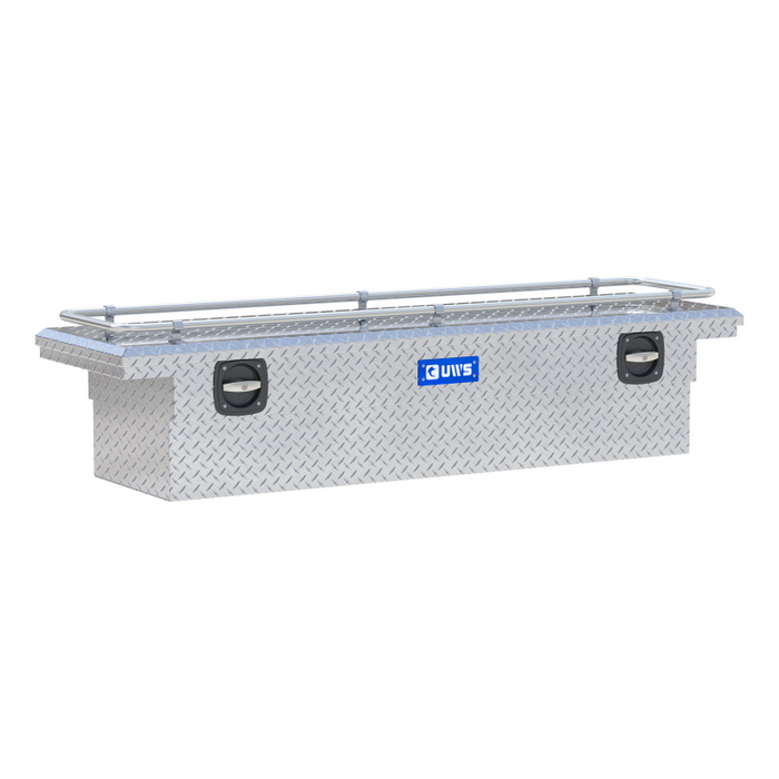 UWS Secure Lock Crossover Truck Tool Box with Low Profile & Rail Model SL-69-LP-R