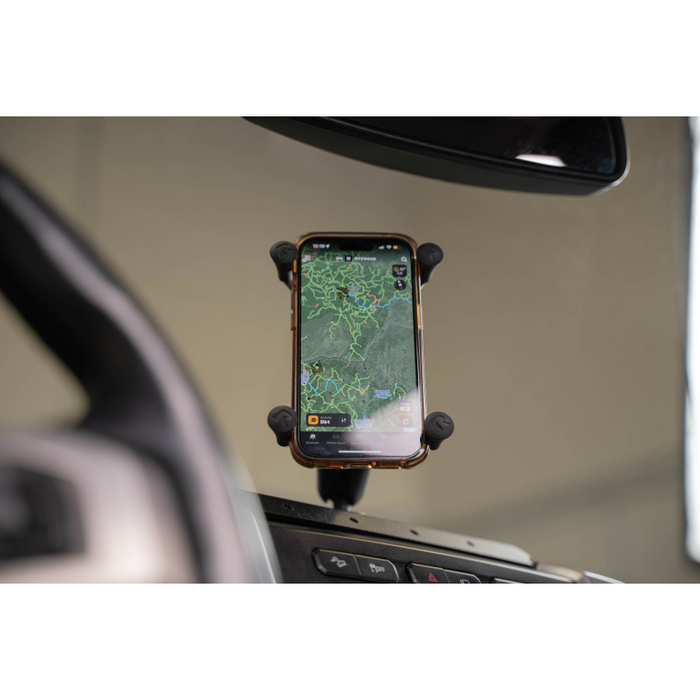 DV8 Offroad 2015-2020 F-150 , 2017-2021 F-250/350 Digital Device Dash Mount Model DMFF-01