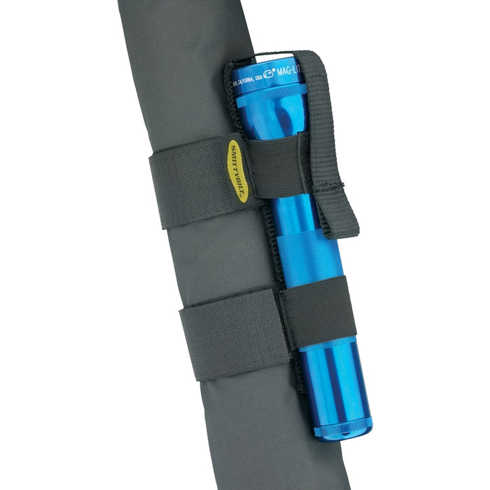 Smittybilt Roll Bar Mount Mag Light Holder - Black Model 769520