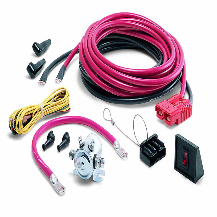 Warn Quick Connect Cable Kit  20 Foot Length 175 Amp Rated Model 32963