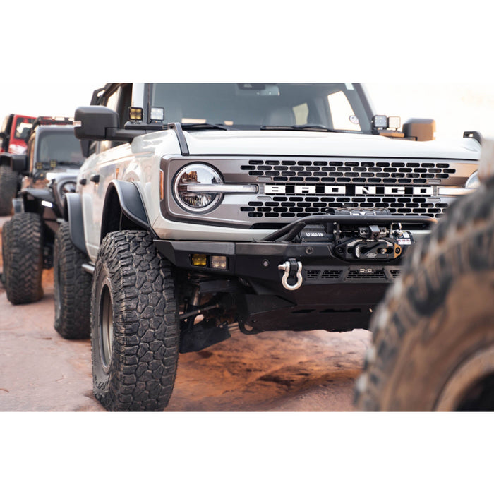 DV8 Offroad 2021-2025 Ford Bronco Spec Series Front Bumper Model FBBR-05